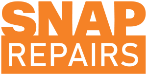 Snap Repairs Logo Secondary Orange Full